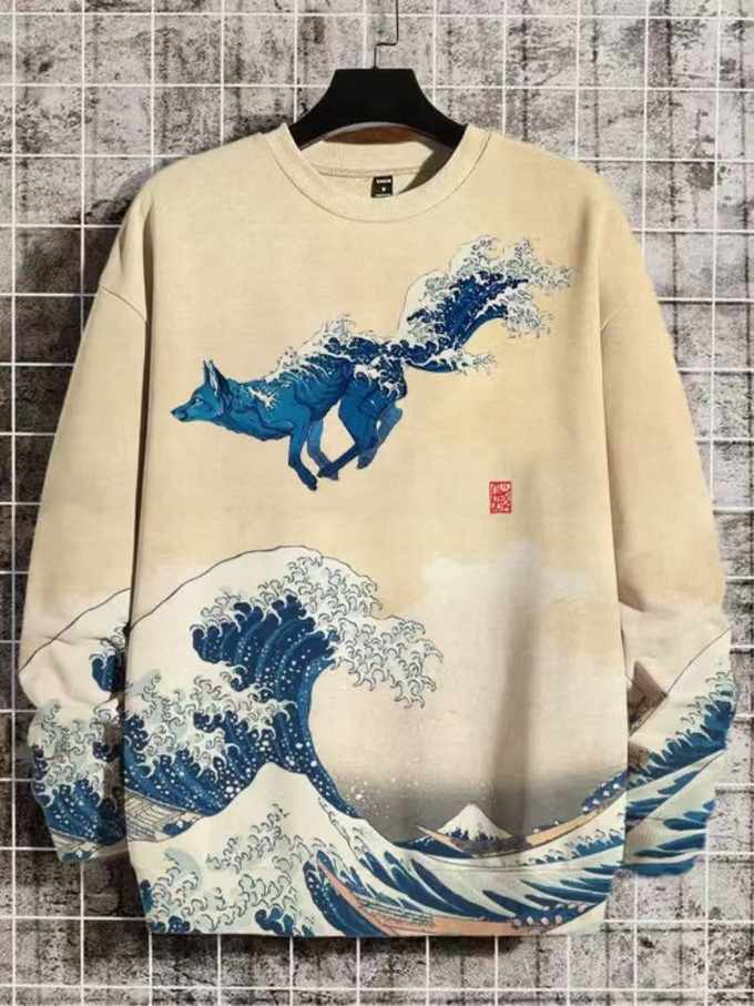 男士标码_圆领卫衣_空气层200g