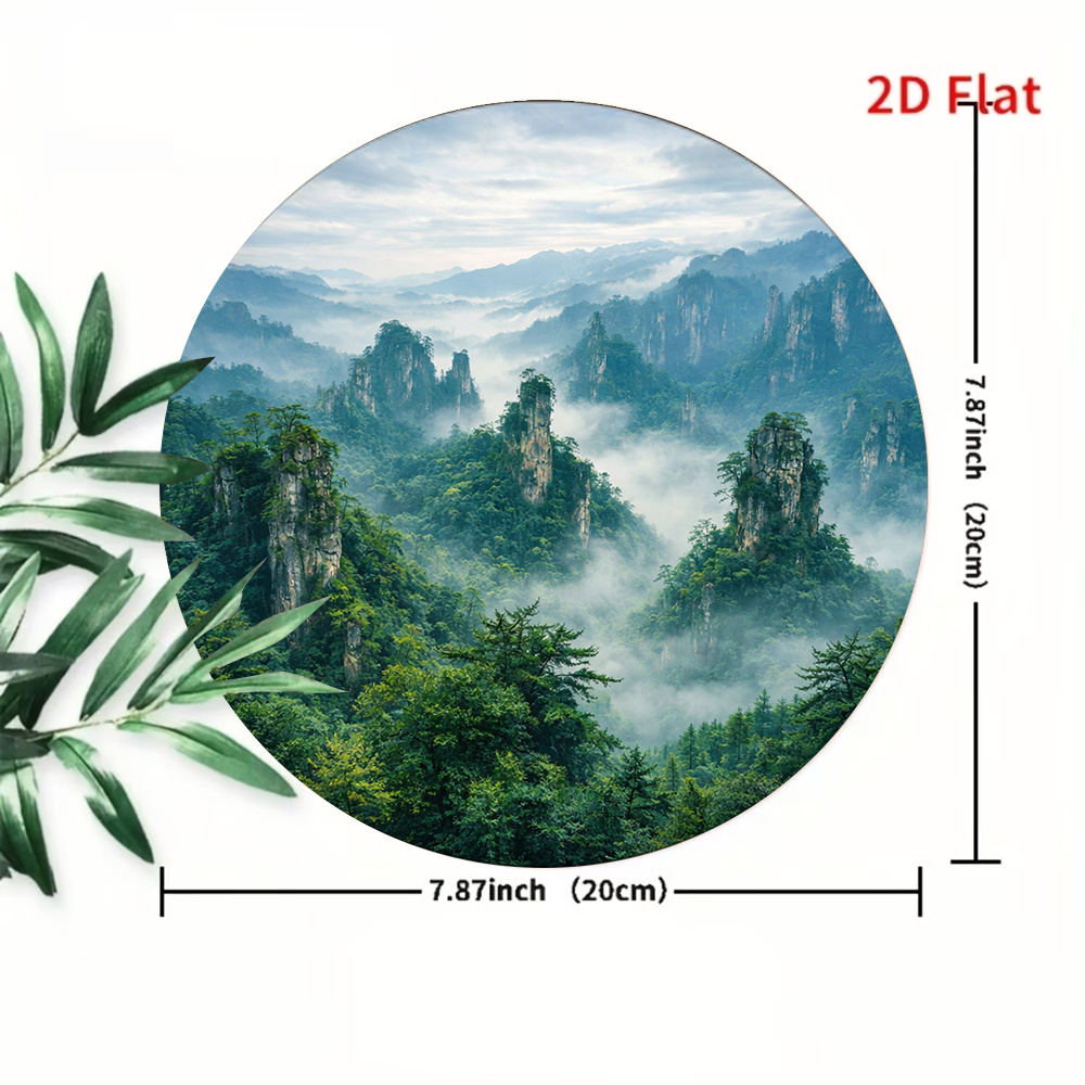 圆铁皮画