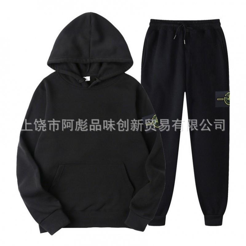 直供呢连帽长袖套装