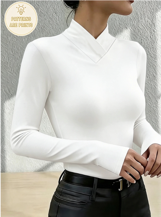 118_女士标码长袖交叉领_180牛奶丝_王磊(jit)